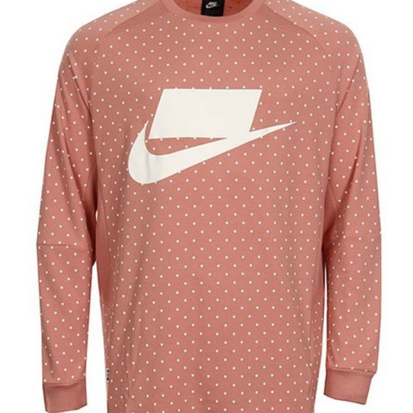 nike rust pink shirt